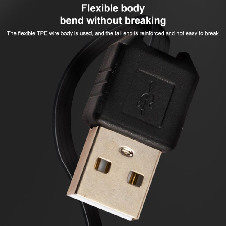 USB伸縮線, 易拉線，黑色