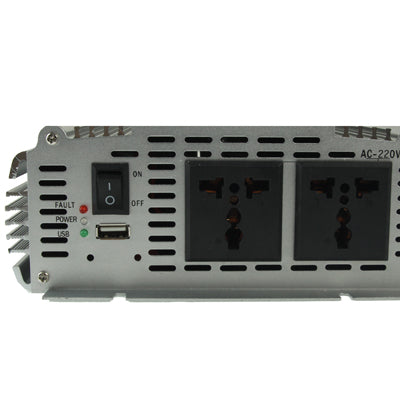 2000W 12V轉220V逆變器, 配電瓶線, 2000W DC 12V to AC 220V