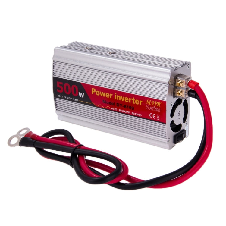 SUVPR DY-8109 500W DC 12V 轉 AC 220V電源逆變器 帶USB接口&通用插座