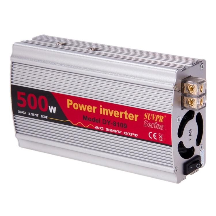 SUVPR DY-8109 500W DC 12V 轉 AC 220V電源逆變器 帶USB接口&通用插座