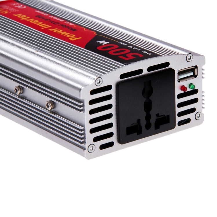 SUVPR DY-8109 500W DC 12V 轉 AC 220V電源逆變器 帶USB接口&通用插座