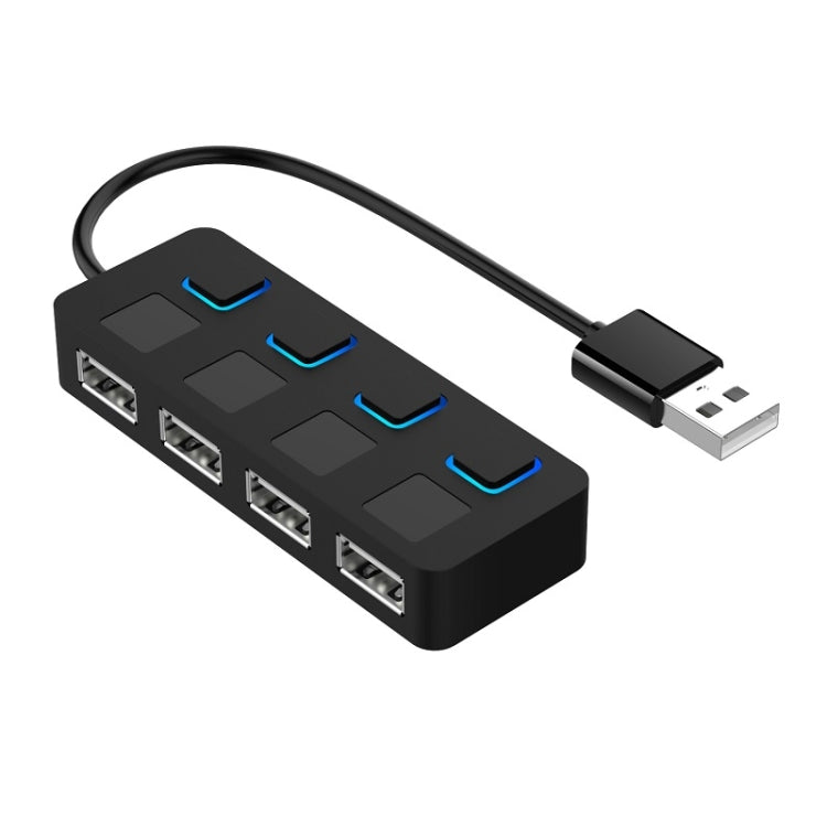 4 口 USB 2.0帶開關 HUB
