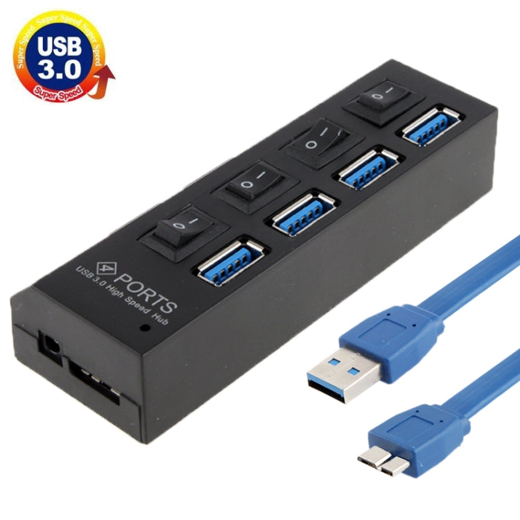 4口 USB 3.0 集線器