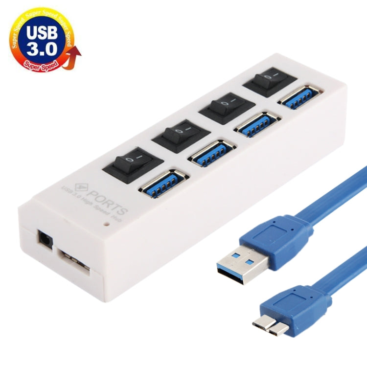 4口 USB 3.0 集線器