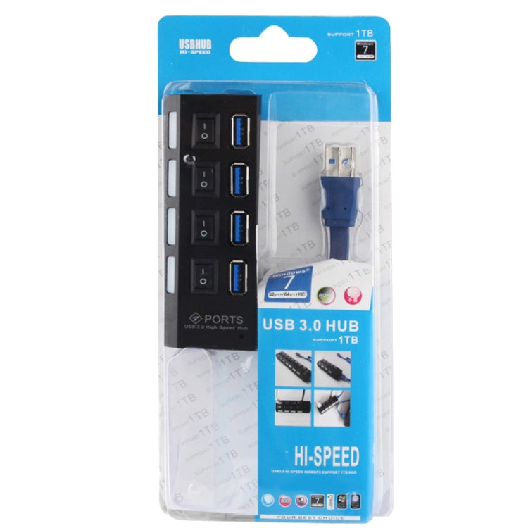 4口 USB 3.0 集線器
