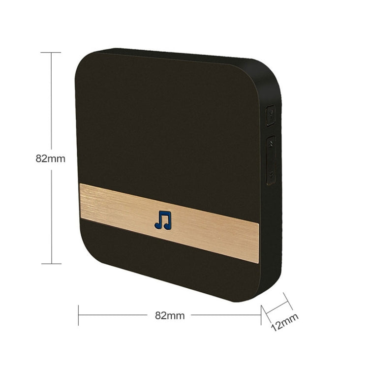 B10 52鈴聲110dB 低功耗家用門鈴接收器 美規 AC 90-260V