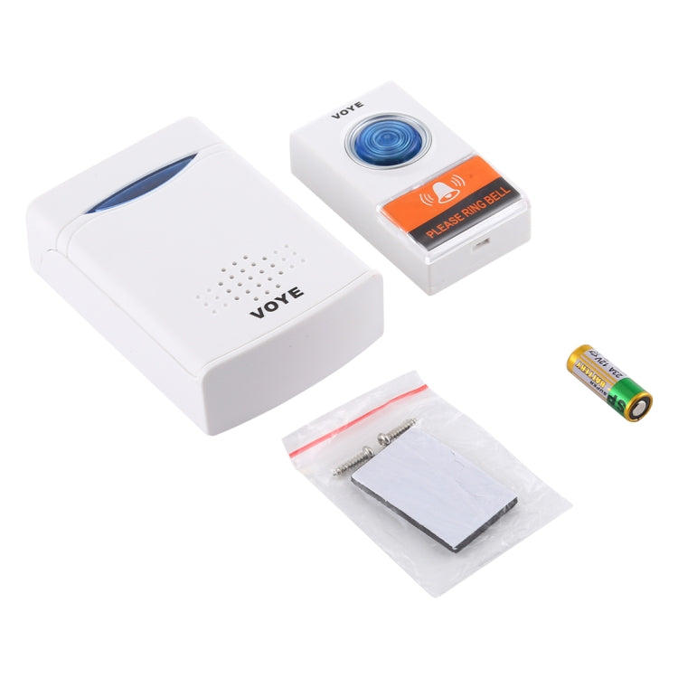 VOYE V006A 家用音樂遠程控制無線門鈴 帶38首和弦音樂