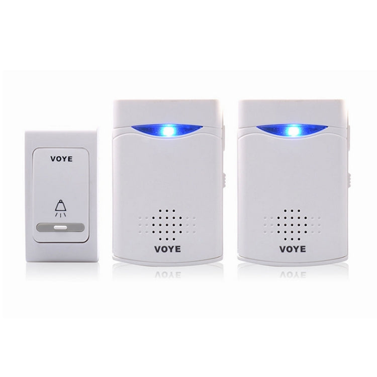 VOYE V006B2無線电子門鈴帶雙接收器