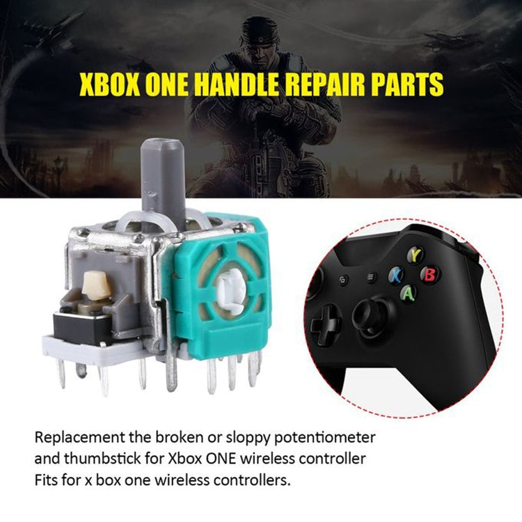適用於Xbox One 操縱桿控制器 3D 模擬