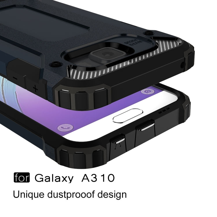 適用於三星 Galaxy A3  / A310 金剛鐵甲殼 TPU PC組合殼
