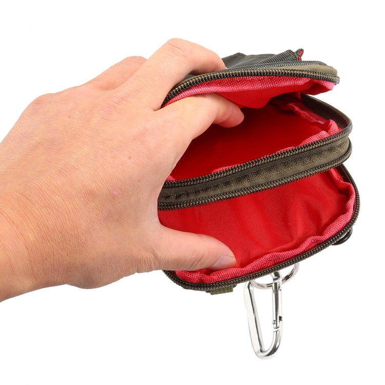 6.4英寸以下通用 掛腰包斜跨包，帶皮帶扣和登上扣