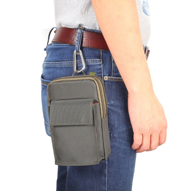 6.4英寸以下通用 掛腰包斜跨包，帶皮帶扣和登上扣