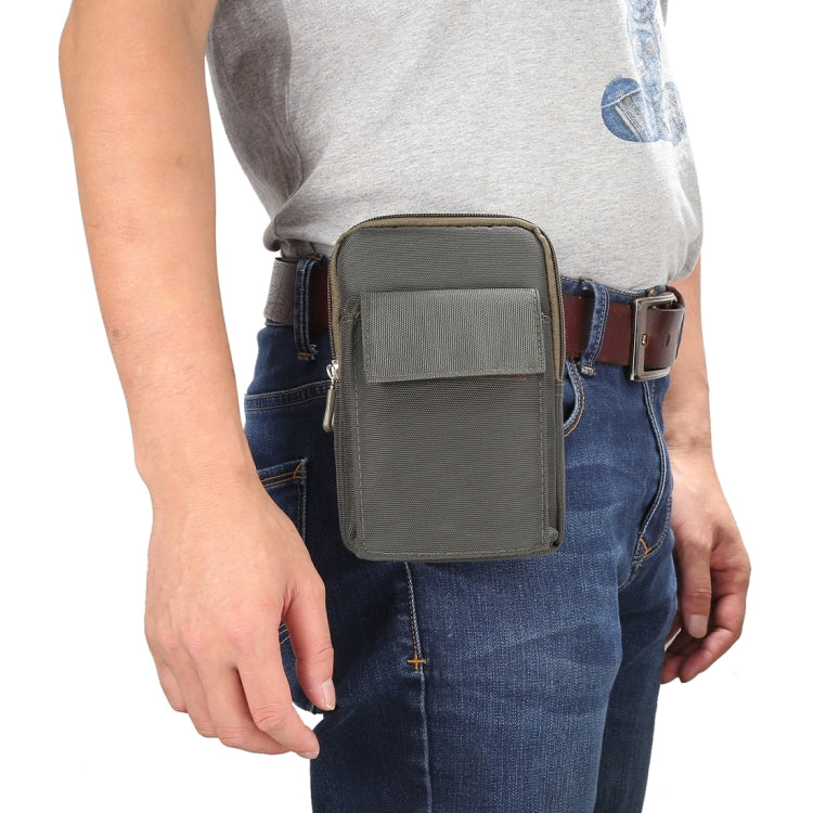 6.4英寸以下通用 掛腰包斜跨包，帶皮帶扣和登上扣