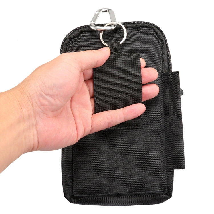 7英寸以下通用 掛腰包，帶皮帶扣和登上扣