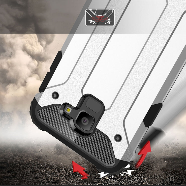 適用於三星Galaxy J6 2018  鐵甲 TPU+PC組合殼