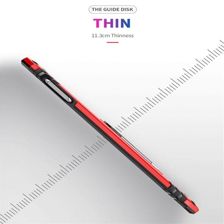 適用於三星 Galaxy S10e TPU + PC軍士盔甲防摔保護殼，帶360度旋轉支架