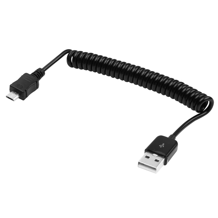 Micro USB 充電數據線 可伸縮捲筒線，捲筒線伸展長度：90厘米