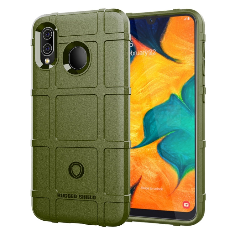 適用於 三星Galaxy A30護盾防摔全包硅膠保護殼