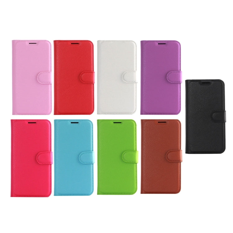 適用於三星蓋樂世 S6 Edge / G925 荔枝紋左右開皮套 帶支架&卡槽&錢包