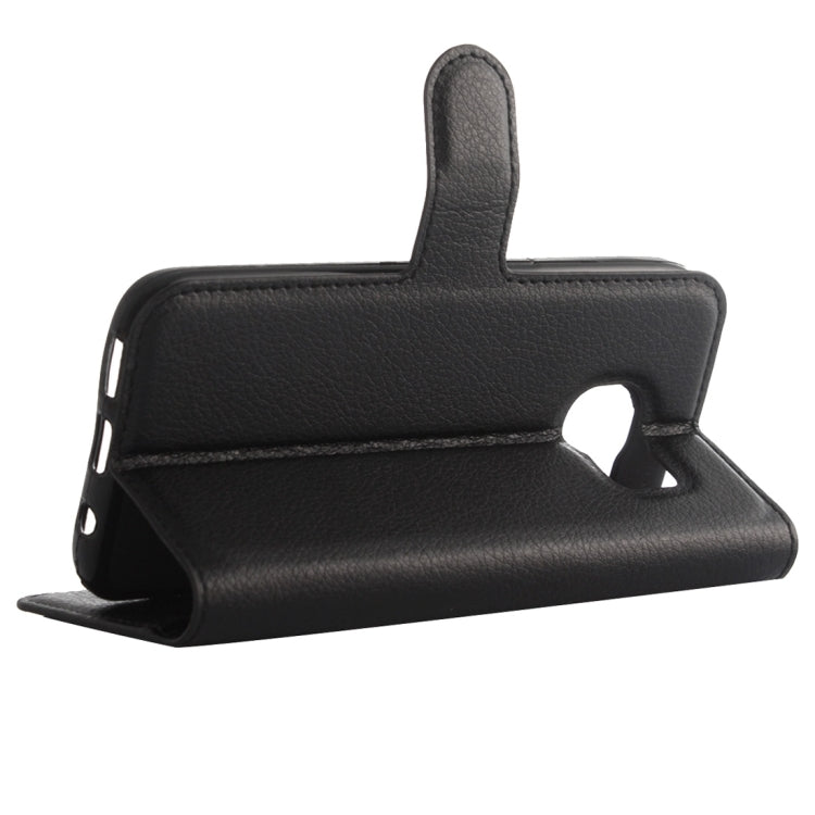 適用於三星蓋樂世 S7 Edge / G935 荔枝紋左右開皮套 帶支架&卡槽&錢包