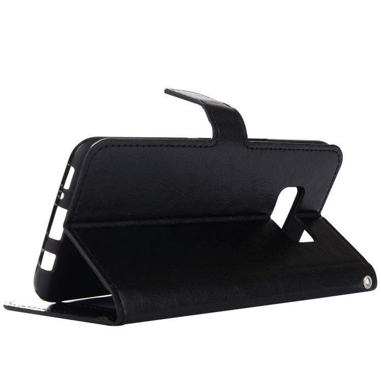 適用於Samsung Galaxy S8 復古瘋馬紋左右翻蓋皮套帶支架&卡槽&錢包&相框