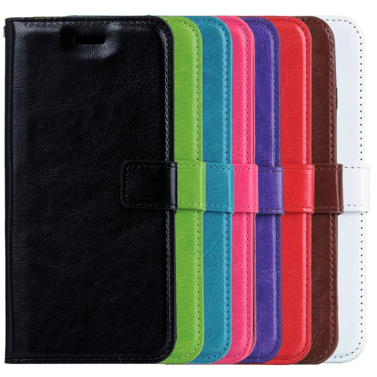 適用於Samsung Galaxy S8 復古瘋馬紋左右翻蓋皮套帶支架&卡槽&錢包&相框