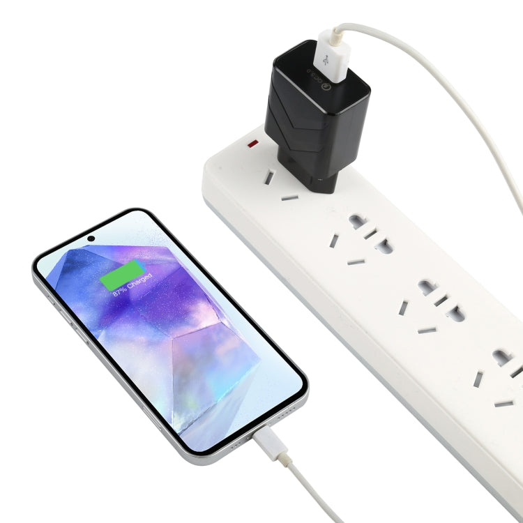 LZ-715 18W QC3.0 USB 單口快速旅行充，歐規