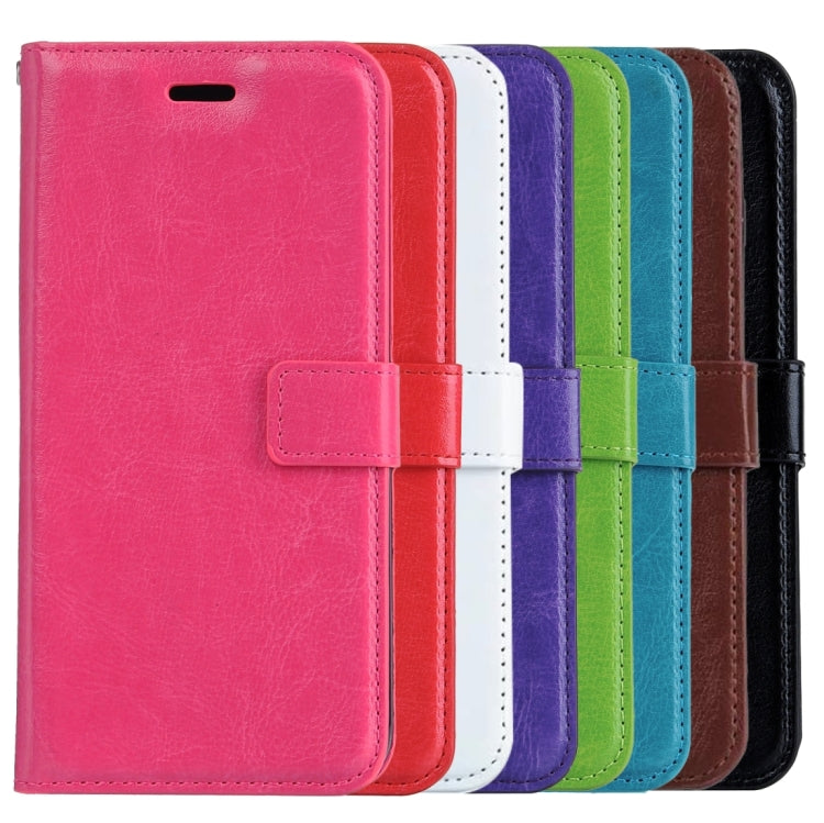 適用於三星蓋樂世 S8 復古瘋馬紋左右翻蓋皮套 帶支架&卡槽&錢包&相框&掛繩