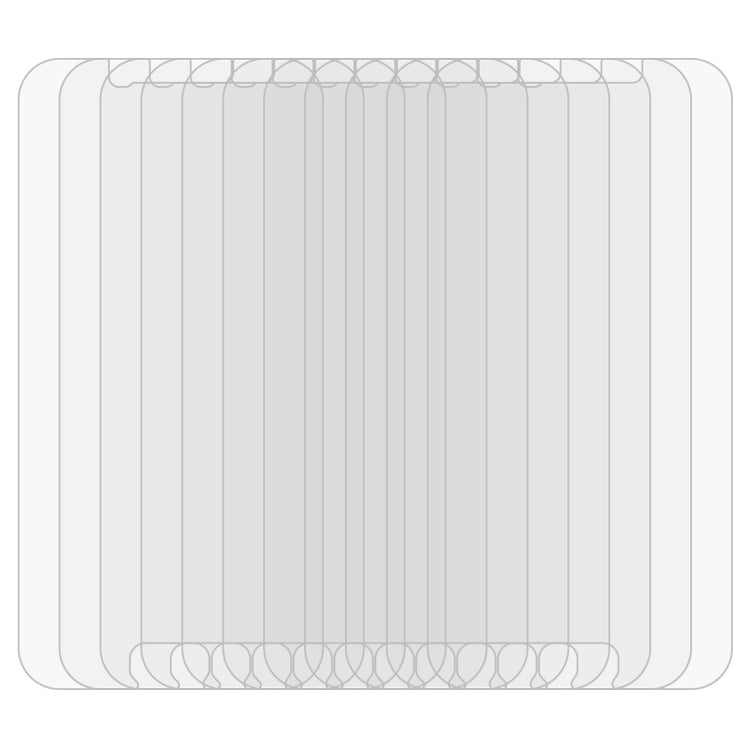 適用於三星Galaxy A8  10個裝 0.26mm厚度 9H 2.5D弧邊鋼化玻璃保護膜