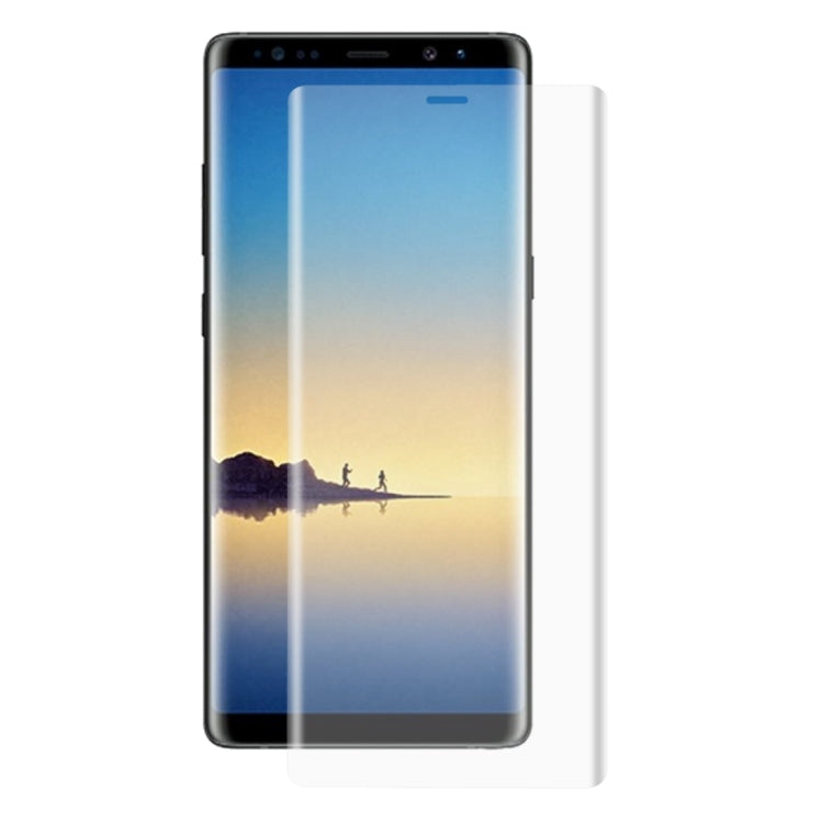 恩凱 草帽王子 適用於三星 蓋樂世Note 8 0.26mm厚度 9H表面硬度 3D曲面全屏覆蓋鋼化膜