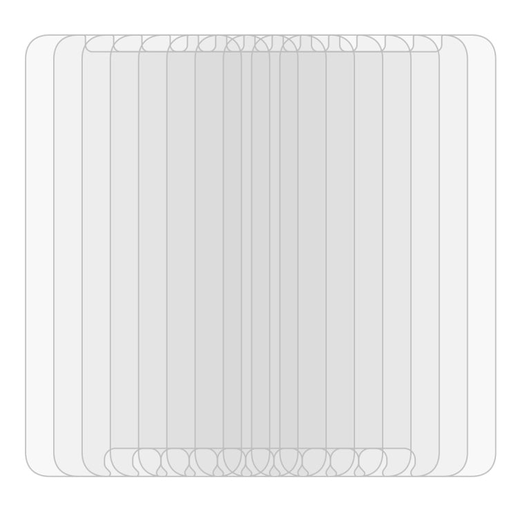 適用於三星Galaxy A9 Pro  10個裝 0.26mm厚度 9H 2.5D弧邊鋼化玻璃保護膜