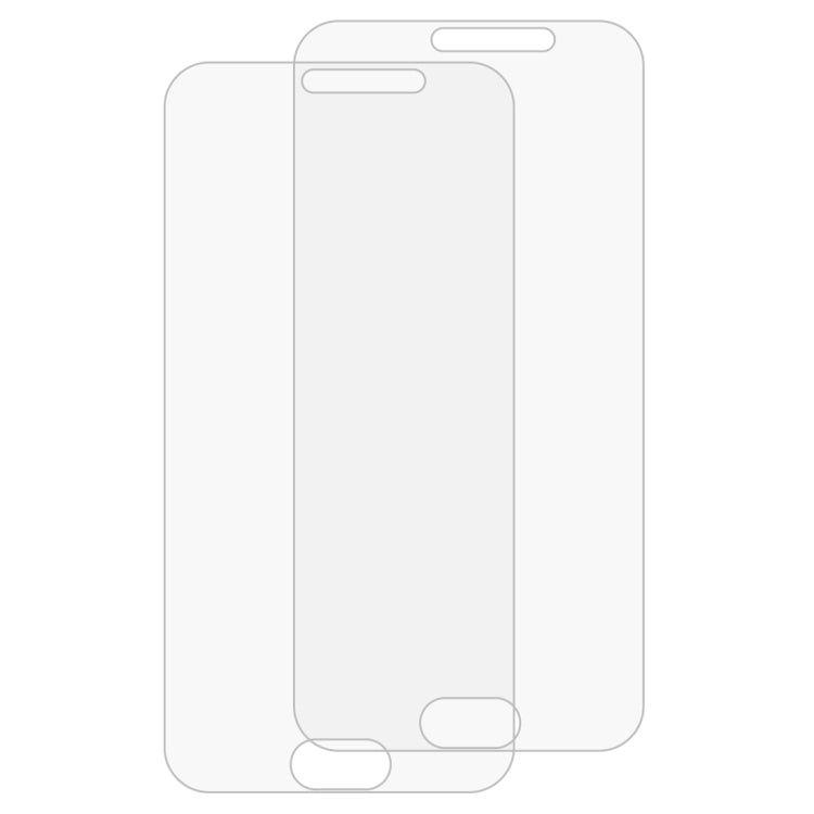 2 PCS 適用於三星 蓋樂世J7 Pro / J730 0.26mm厚度 9H硬度 2.5D弧邊鋼化玻璃膜