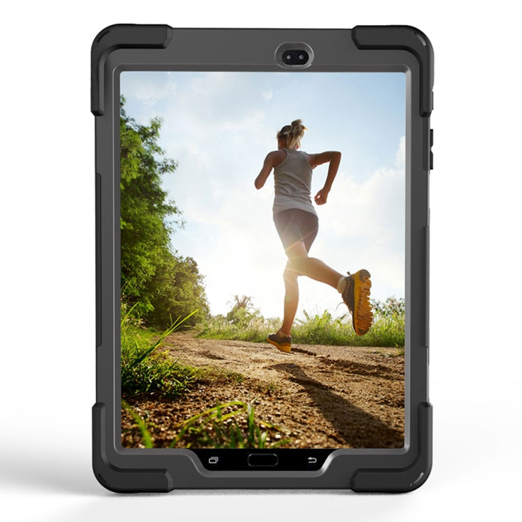 適用於三星Galaxy Tab S3 9.7 inch T820 海賊王平板殼，帶可旋轉支架&手帶
