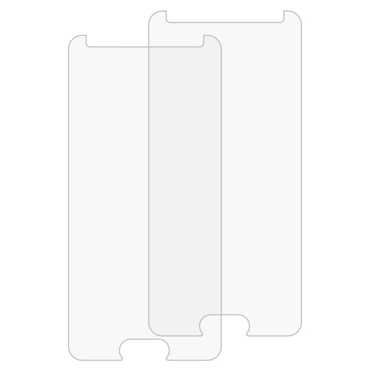 2個/裝 適用於三星蓋樂士 A3  / A320 0.26mm厚度 9H表面硬度 2.5D弧邊 鋼化玻璃保護膜套裝