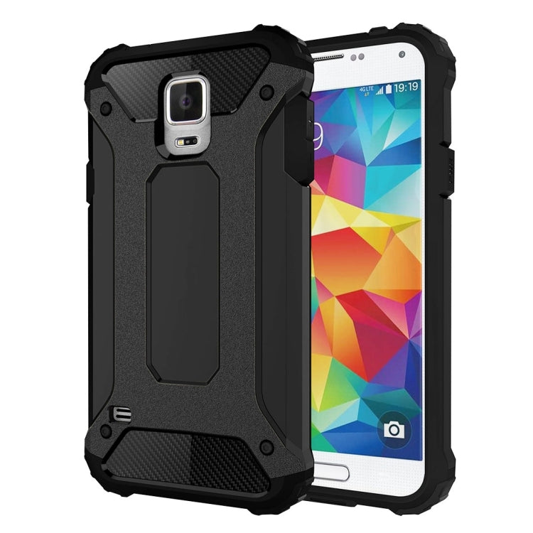 適用於三星Galaxy S5 / G900 金剛鐵甲殼 TPU PC組合