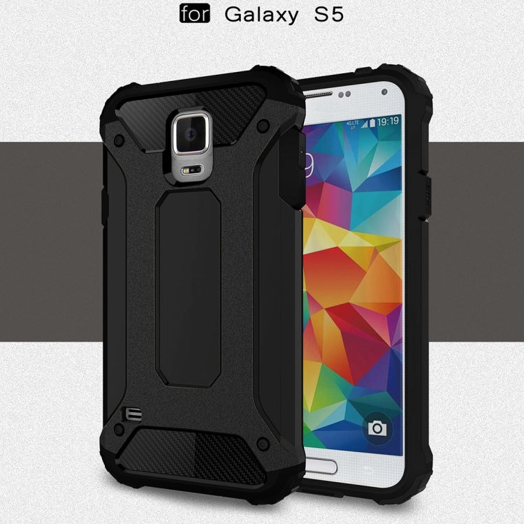 適用於三星Galaxy S5 / G900 金剛鐵甲殼 TPU PC組合