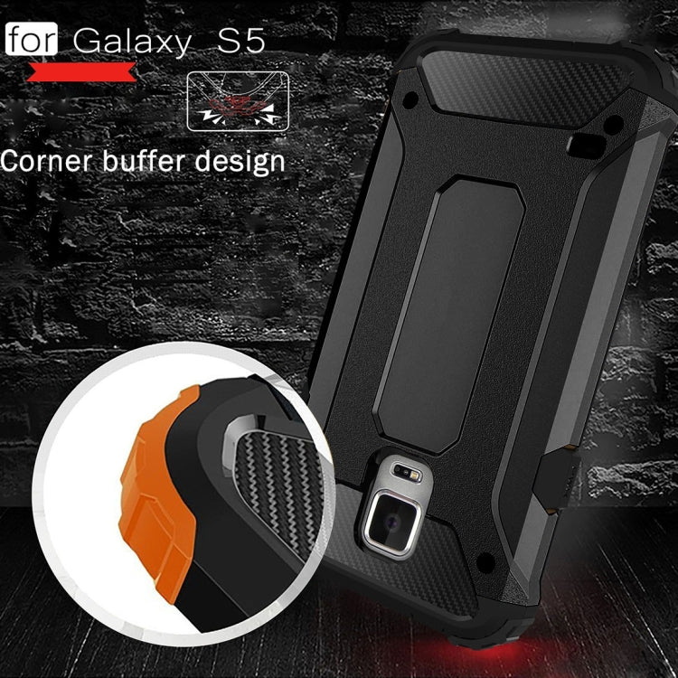 適用於三星Galaxy S5 / G900 金剛鐵甲殼 TPU PC組合