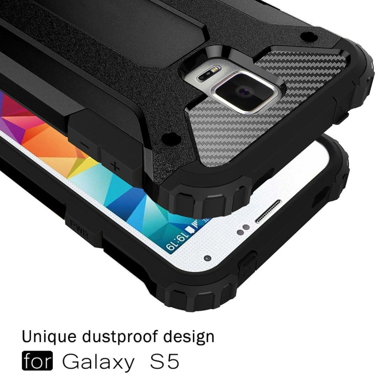 適用於三星Galaxy S5 / G900 金剛鐵甲殼 TPU PC組合
