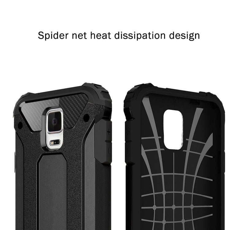 適用於三星Galaxy S5 / G900 金剛鐵甲殼 TPU PC組合