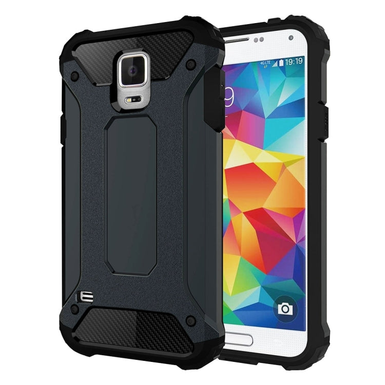 適用於三星Galaxy S5 / G900 金剛鐵甲殼 TPU PC組合
