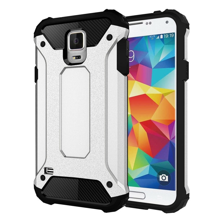 適用於三星Galaxy S5 / G900 金剛鐵甲殼 TPU PC組合
