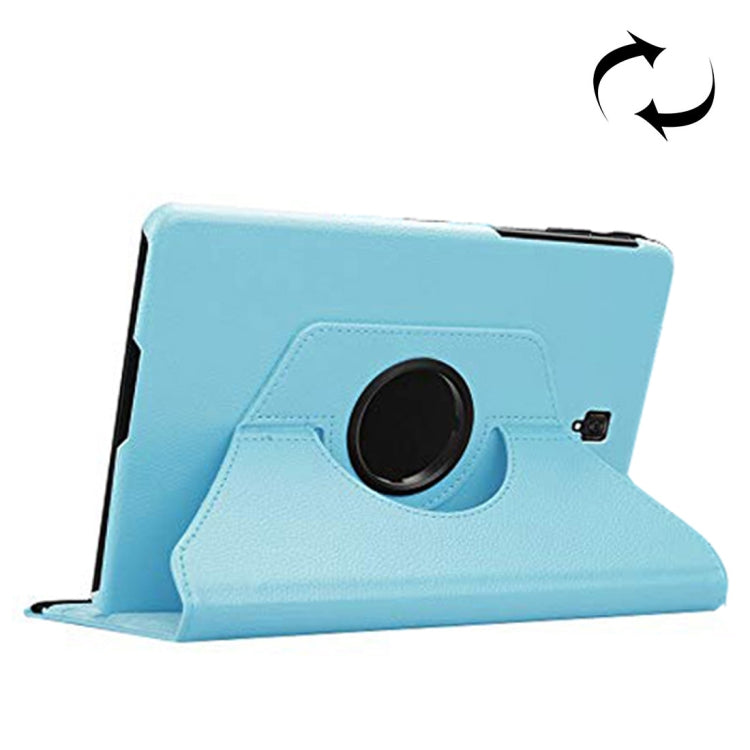 適用於三星Galaxy Tab S4 10.5 T830 / T835 荔枝紋左右開360度旋轉皮套 帶支架