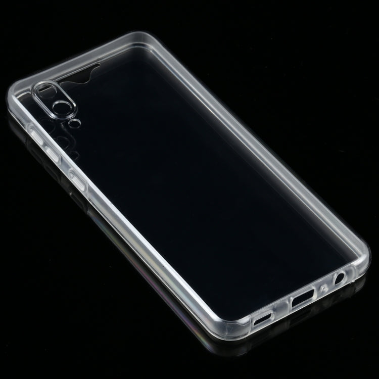 適用於三星 Galaxy A02 PC+TPU 超薄雙面全包透明手機殼
