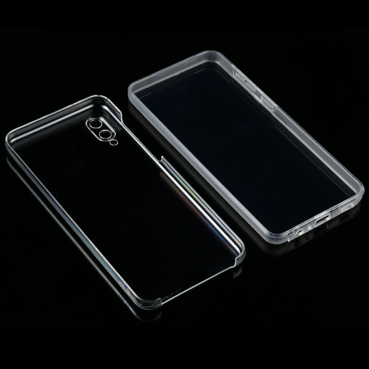 適用於三星 Galaxy A02 PC+TPU 超薄雙面全包透明手機殼