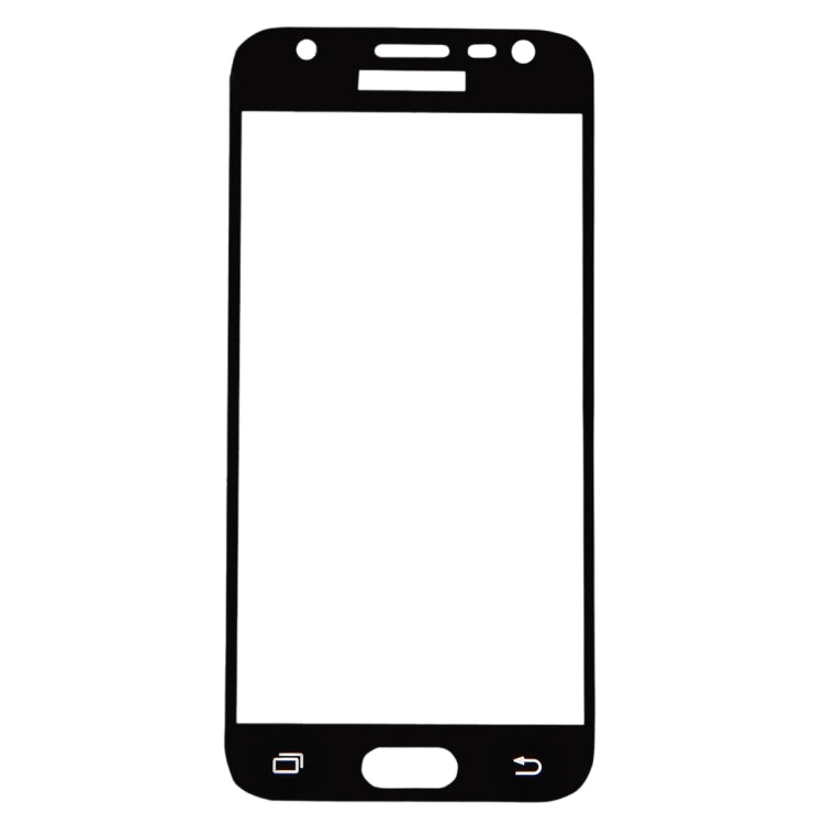 適用於Samsung Galaxy J3  歐版 0.26mm厚度 9H表面硬度 2.5D弧邊 絲印全屏覆蓋鋼化玻璃保護膜