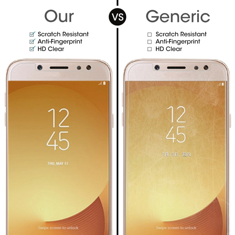 適用於三星 蓋樂世 J7  歐版 0.3mm厚度 2個裝 9H表面硬度 2.5D弧邊 非全屏鋼化玻璃保護膜