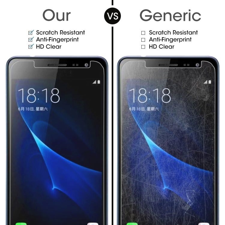 適用於三星 蓋樂世 J3  歐版 0.3mm厚度 1個裝 9H表面硬度 2.5D弧邊 非全屏鋼化玻璃保護膜