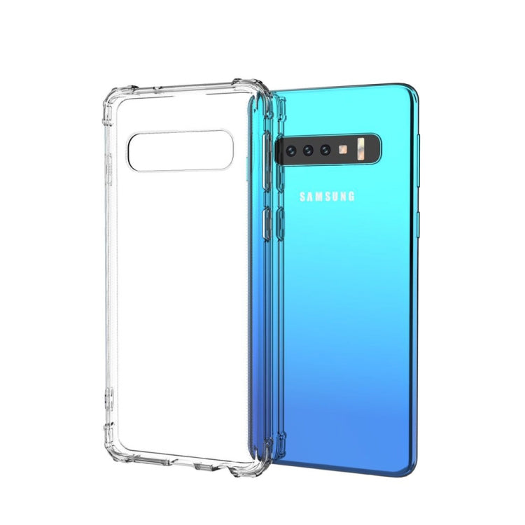 Transparent Shockproof  TPU Case for Galaxy S10 4G