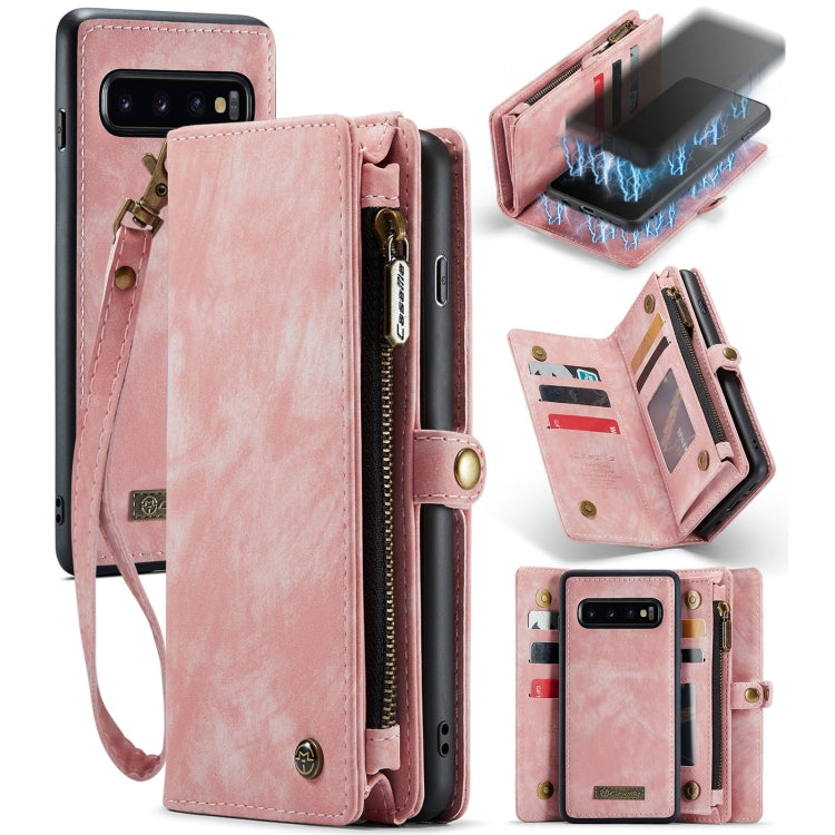 CaseMe-008 適用於三星Galaxy S10 可拆分多功能左右開手機皮套
