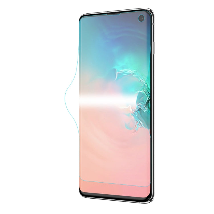 恩凱 草帽王子 適用於三星 蓋樂世S10 TPU+TPE+PET材質 0.1mm 3D全屏防爆軟膜 水凝膜